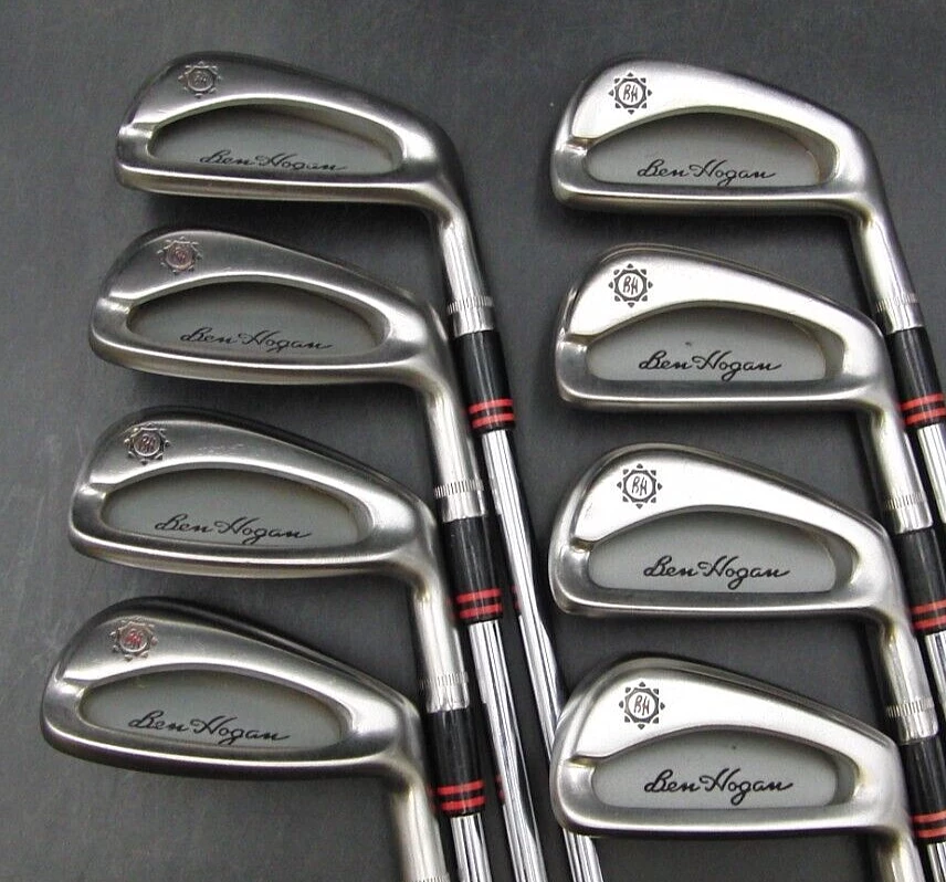 Set Of 8 X Ben Hogan Edge CFT Irons 3-PW Regular Steel Shafts Mixed Grips - Image 2