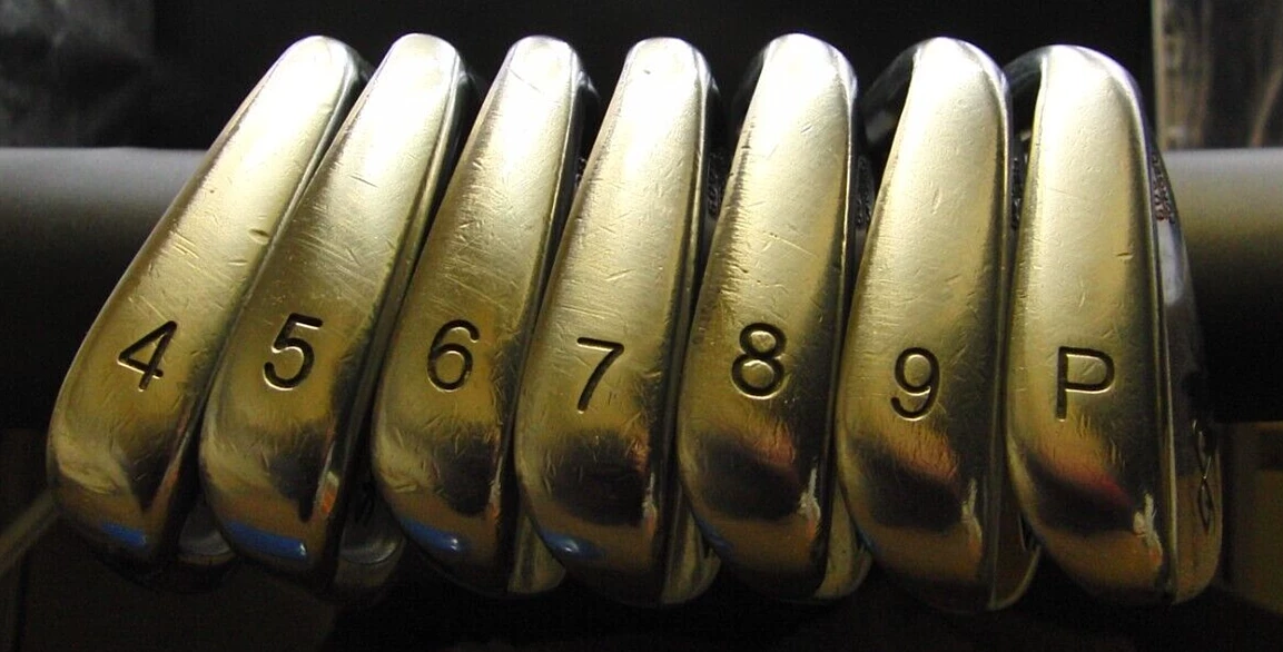 Set Of 7 X Snake Eyes 600C Forged Irons 4-PW Stiff Steel Shafts Lamkin Grips - Image 4