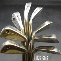 Vintage Set Of 8 X Honma HLM-600 Irons 3-10 Regular Steel Shafts Honma Grips