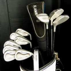 Benross, Donnay, Synchron & MacGregor Set Of Benross Spring Steel 5-SW +Driver +3 Wood +5 Wood +7 Wood +Putter +Bag