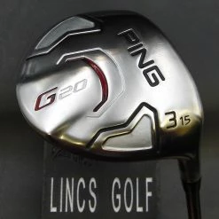 Ping G20 15° 3 Wood Stiff Graphite Shaft Ping Grip