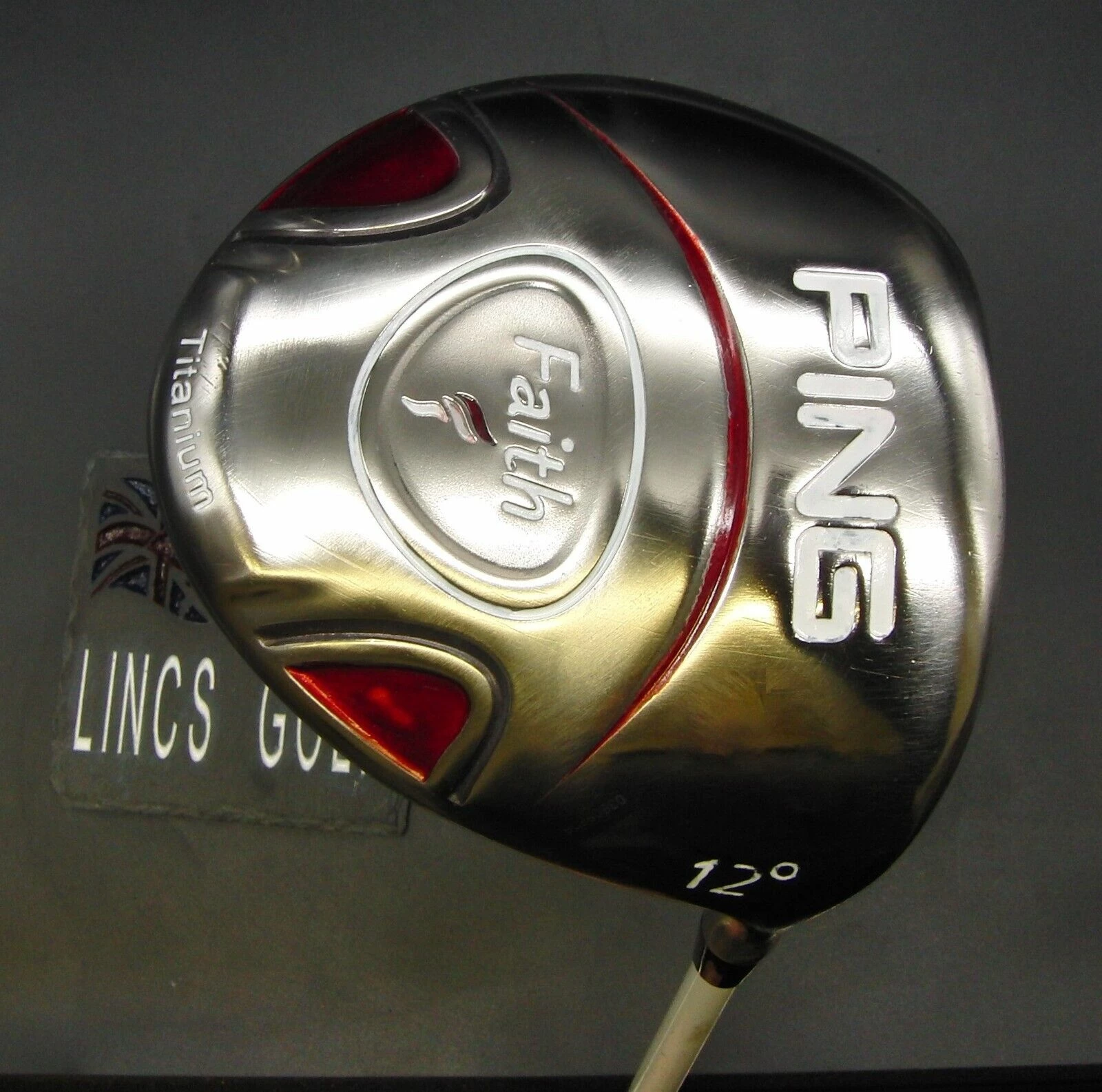 Ladies Ping Faith Titanium 12° Driver Ladies Graphite Shaft & Ping 460cc H/C - Image 3