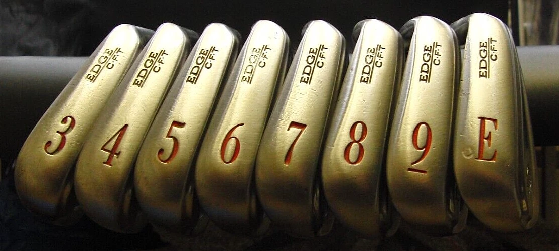 Set Of 8 X Ben Hogan Edge CFT Irons 3-PW Regular Steel Shafts Mixed Grips - Image 4