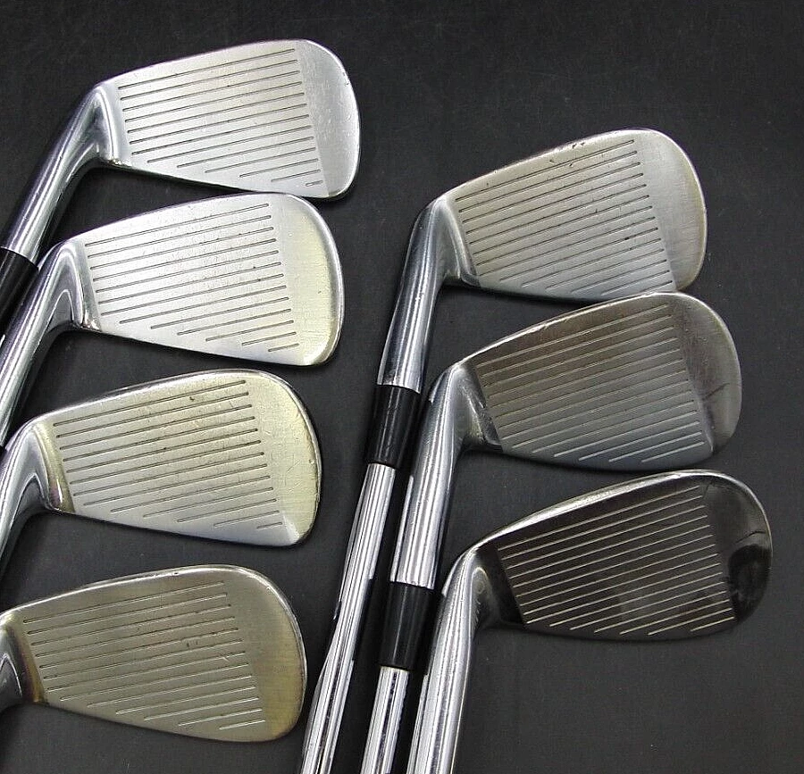 Set Of 7 X Snake Eyes 600C Forged Irons 4-PW Stiff Steel Shafts Lamkin Grips - Image 2