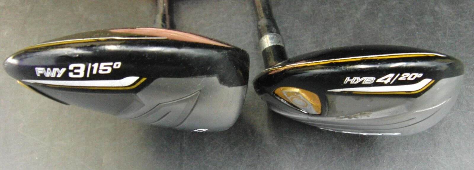 Set Of 2 Cobra Fly-Z 15° 3 Wood & 20° 4 Hybrid Regular Graphite Shafts - Image 3