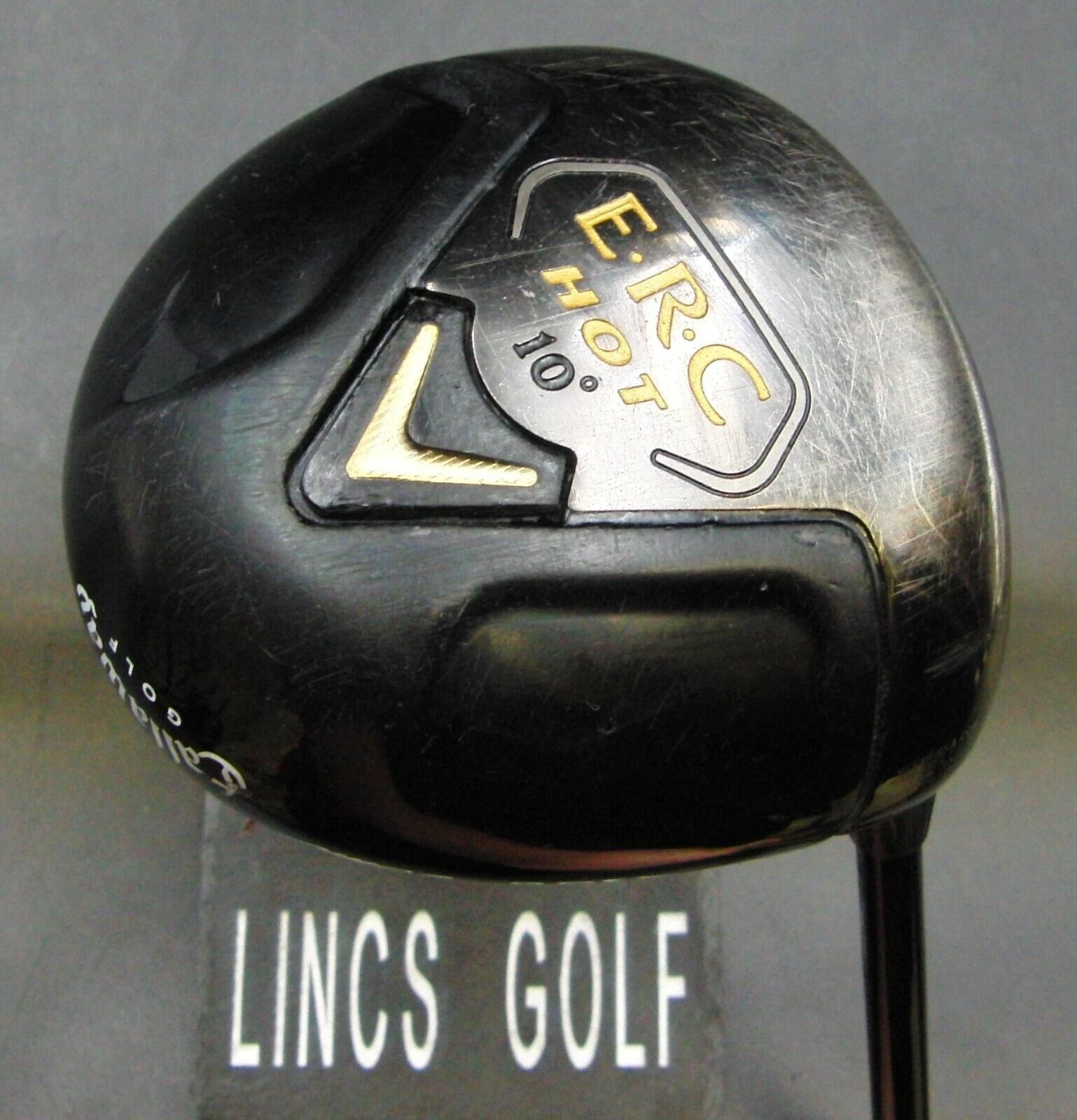 Callaway E.R.C Hot 10° Driver Stiff Graphite Shaft Callaway Grip