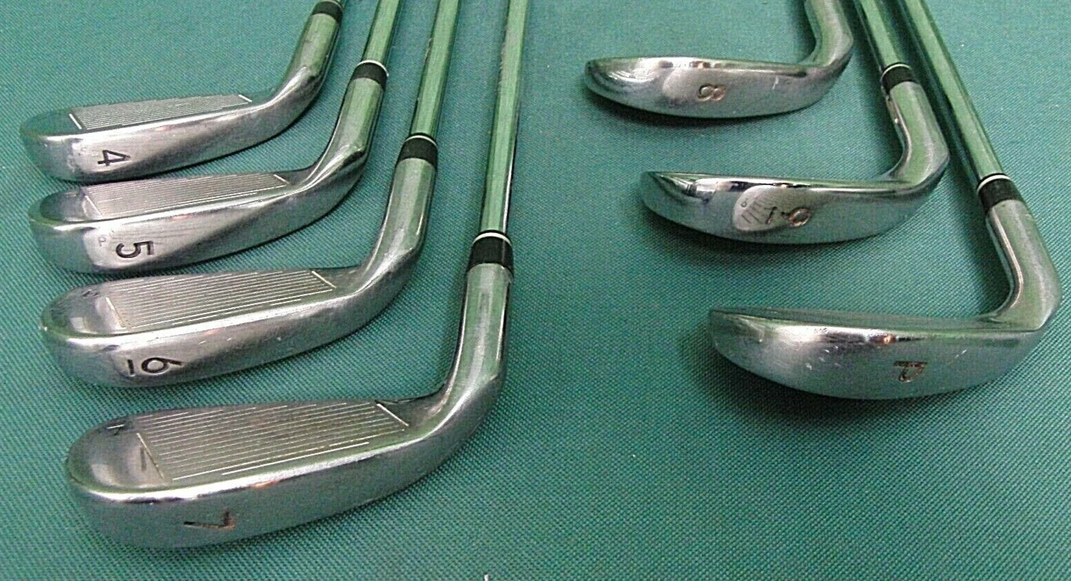 Set Of 7 X Benross VX-2i 4-PW Irons Regular Steel Shafts Golf Pride Grips - Image 4