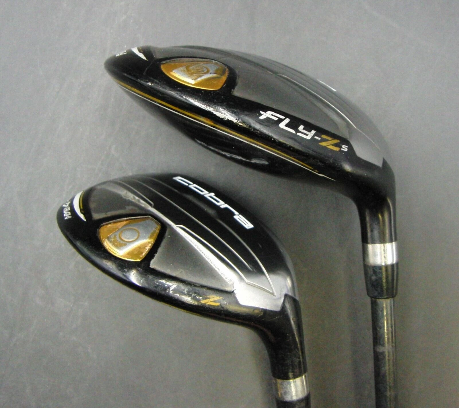 Set Of 2 Cobra Fly-Z 15° 3 Wood & 20° 4 Hybrid Regular Graphite Shafts - Image 2