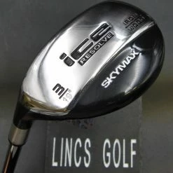 Left Handed Skymax Ice Resolve 19° 3 Hybrid Regular Steel Shaft SkyMax Grip