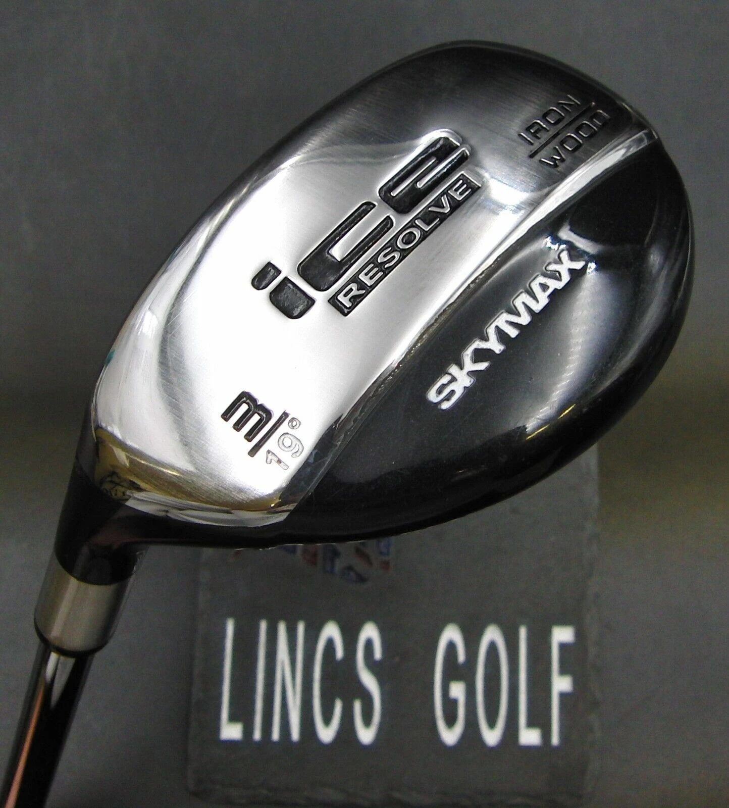 Left Handed Skymax Ice Resolve 19° 3 Hybrid Regular Steel Shaft SkyMax Grip