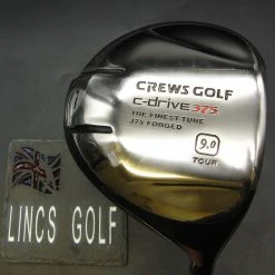 Japanese Crews Golf C-drive 375 Forged 9.0° Driver Stiff Graphite Shaft