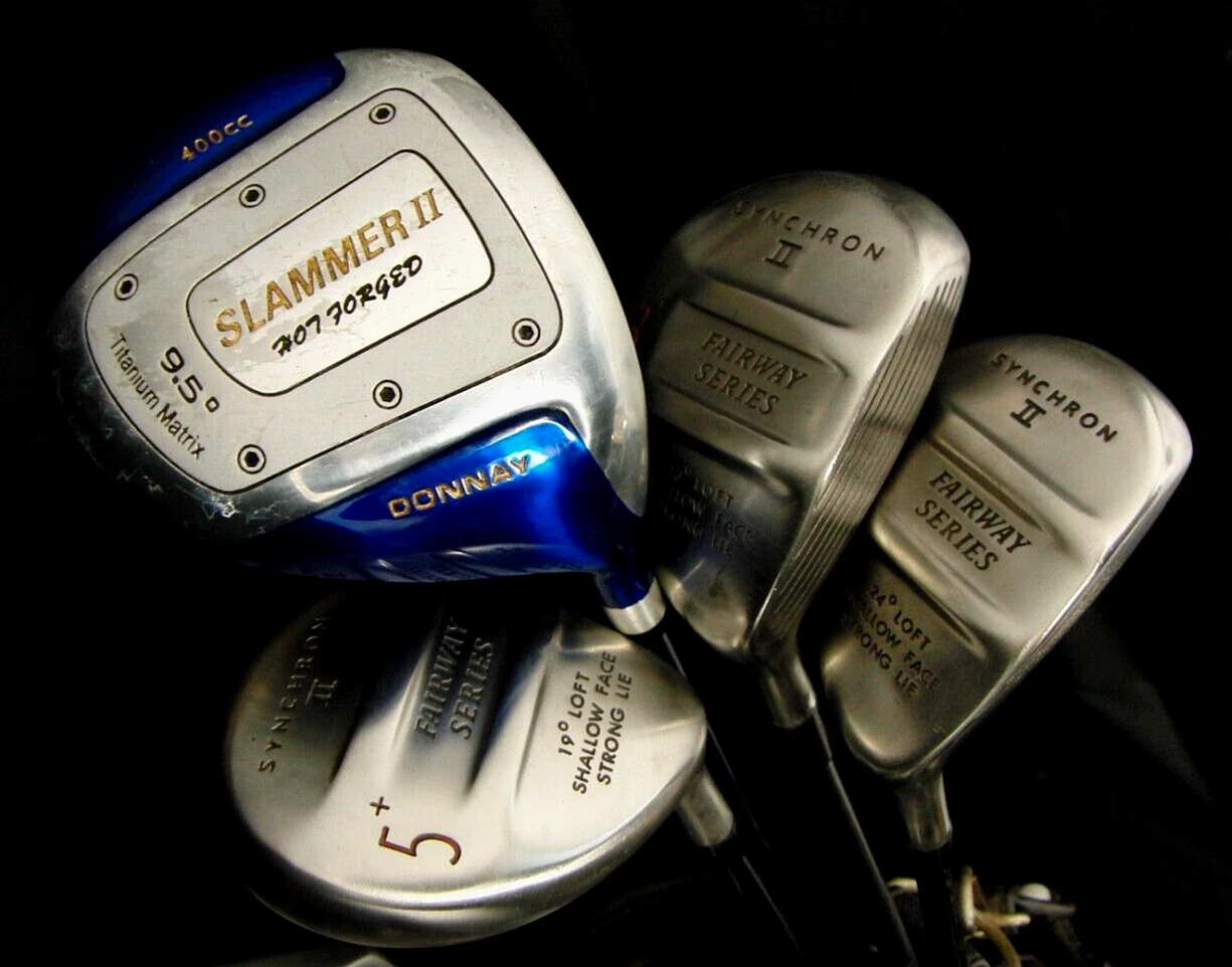 Benross, Donnay, Synchron & MacGregor Set Of Benross Spring Steel 5-SW +Driver +3 Wood +5 Wood +7 Wood +Putter +Bag - Image 3