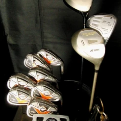 Wilson, Mizuno, Dunlop, Yonex Set Of Wilson MOI X-31 431SS 5-SW +Driver +3 Wood +5 Wood +Putter +Bag