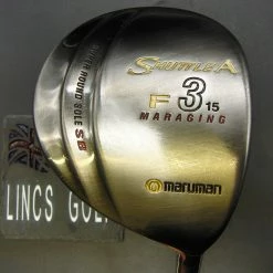 Maruman Shuttle Maraging SB-A F 15° 3 Wood Regular Graphite Shaft Maruman Grip