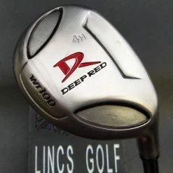 Wilson Staff Deep Red WT100 4 Hybrid Uniflex Graphite Shaft Golf Pride Grip