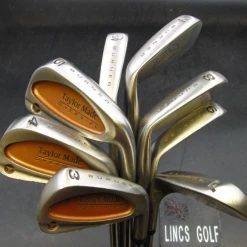 Set Of 8 X TaylorMade Oversize Burner Irons 3-PW Regular Steel Shafts