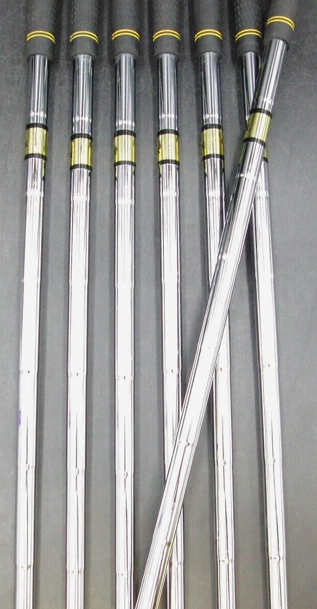 Set Of 7 X Lynx Black Cat Irons 4-PW Regular Steel Shafts Lynx Grips - Image 4