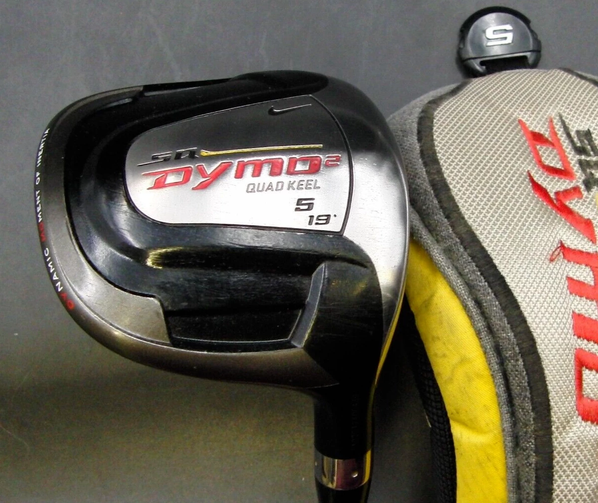 Nike SQ Dymo 2 Quad Keel 19º 5 Wood Stiff Graphite Shaft Nike Grip SQ Dymo 2 H/C