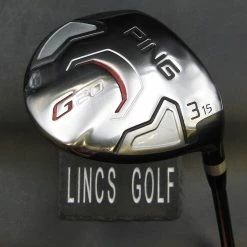 PING G20 15° 3 Wood Stiff Graphite Shaft PING Grip With Headcover