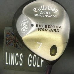 Ladies Callaway Heavenwood Big Bertha War Bird 7 Wood Ladies Graphite Shaft