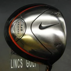 Nike Ignite+ DF1 460cc 9.5° Driver Stiff Graphite Shaft Nike Grip