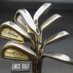 Set Of 7 X Callaway Steelhead X-14 Irons 4-PW Regular Steel Shafts Mixed Grips