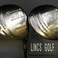 Set Of 2 Ladies Maruman Shuttle A 21° 5 & 24° 7 Woods Ladies Graphite Shafts