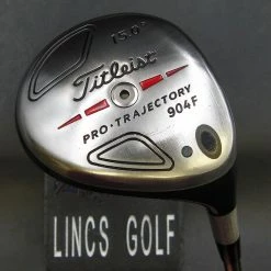 Titleist Pro Trajectory 904F 15.0° 3 Wood Stiff Graphite Shaft Golf Pride Grip