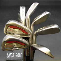Set Of 7 X Cleveland CG Red MCT Irons 4-PW Regular Steel Shafts Sharpro Grips