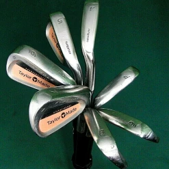 Set Of 7 X TaylorMade Firesole Irons 4-PW Regular Graphite Shafts