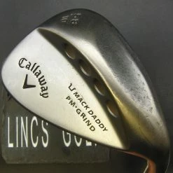 Callaway Mack Daddy PM Grind 58° Lob Wedge Regular Steel Shaft Golf Pride Grip