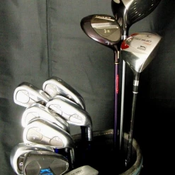TaylorMade, Evolution, Maruman, Slazenger & Odyssey Set Of Maruman Oval Maraging Metabio 5-SW +Driver + 3 Wood + 5 Wood +Putter +Bag