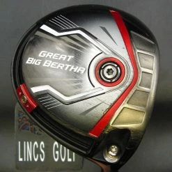 Callaway Great Big Bertha 10.5° Driver Regular Graphite Shaft Golf Pride Grip