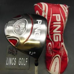Ladies Ping Faith Titanium 12° Driver Ladies Graphite Shaft & Ping 460cc H/C