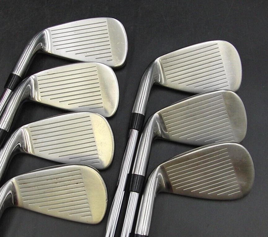 Set Of 7 X Lynx Black Cat Irons 4-PW Regular Steel Shafts Lynx Grips - Image 3