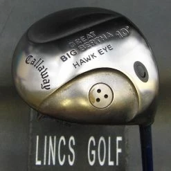 Callaway Great Big Bertha Hawk Eye 10° Driver Senior Graphite Shaft Lamkin Grip