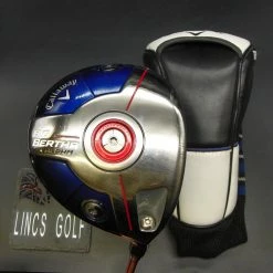 Callaway Big Bertha Alpha 9.0° Driver Stiff Graphite Shaft Golf Pride Grip + HC