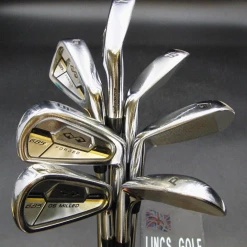 Set Of 7 X Snake Eyes 685 OS Milled & Forged Irons 4-PW Regular Steel Shafts