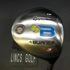Ladies Taylormade Burner 15° 3 Wood Ladies Graphite Shaft Golf Pride Grip