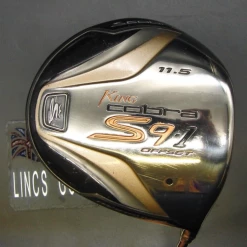 King Cobra S9.1 OffSet 11.5° Driver Regular Graphite Shaft Daiwa Grip