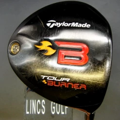 TaylorMade Tour Burner 9.5° Driver Stiff Graphite Shaft Winn Grip